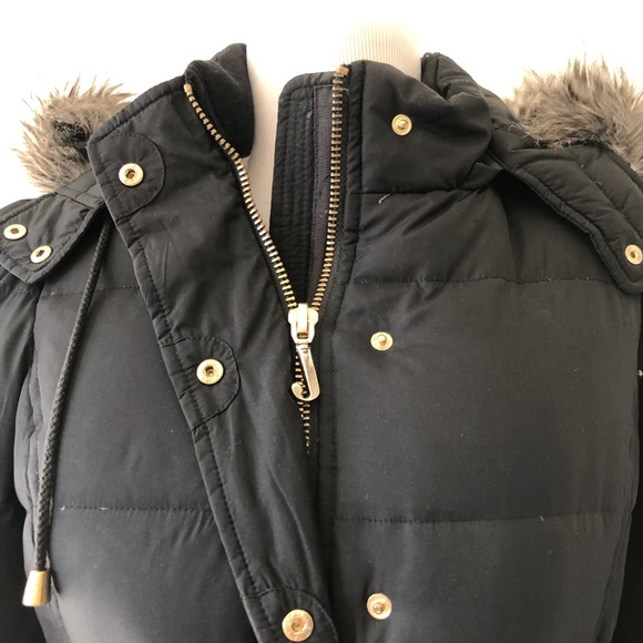 JUICY LONG DOWN WINTER COAT DETACHABLE HOOD SZ M - Picture 3 of 8